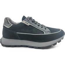 Ortoplus Ortopedik Deri Erkek Sneaker Ayakkabı CF2683 Siyah