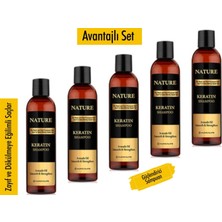 Hunca Nature Keratin Complex Şampuan 350 ml X5 Adet