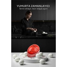 İsmiyle Al Mey Ithalat® Premium Hassas Isı Sensörlü Yumurta Zamanlayıcı - Profesyonel Mutfak Tipi Mükem