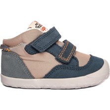 Superfit Ilk Adım Ayakkabı Flummi I 009667-8000 Blau/beige Blau / Beıge