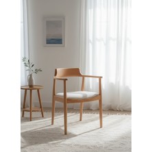 Kleinhaus Furniture Siena Ahşap Sandalye, Masif Ahşap Iskelet