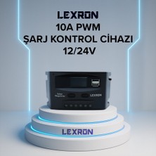 Lexron 10A Pwm Şarj Kontrol Cihazı