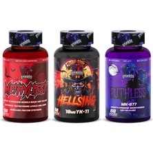 Grimlabs Grımlabs Warfare Stack - Methyltest Test Booster & Yk-11 & MK-677