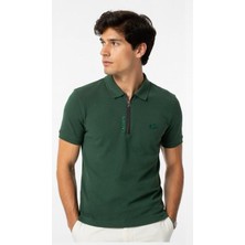 Lacoste Fermuar Yaka Regular Fit Nefti