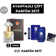 Hunca Ivrindi Kadın Edt 55 ml +Caldion Cep Boy Edt 50ML.