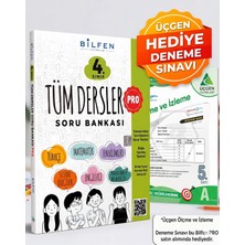 Bilfen Yayıncılık Bilfen 4. Sınıf Pro Tüm Dersler Soru Bankası