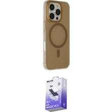 TKÇ Ieg™ Iphone 16 Pro Max Kılıf Çekirdek Modern Prime - Siyah Bilvis 5in1 5d Magic Hayalet Cam E