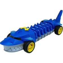 Emh Store Köpekbalığı Araba - Otomatik Hareketli Sesli Işıklı 32 cm - Mavi Köpekbalığı (Lisinya)