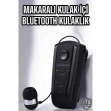 Nemere Makaralı Bluetooth Kulaklık Çağrı Cevaplama Kablolu Uzun Pil Ömrü