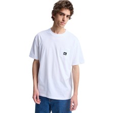 Quiksilver Salt Water Pock Erkek Beyaz Tişört