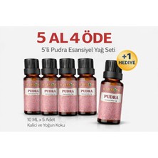 Harmoni Pudra  Esansiyel Uçucu Koku 10ML Difüzör Esansı Buhurdanlık Yağı ve Oda Kokusu  5AL 4öde