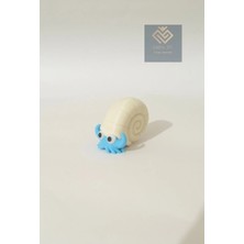 Saha 3D Pokemon Omanyte Figür
