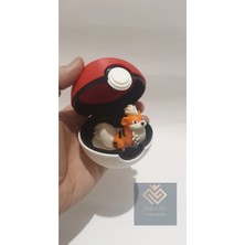 Saha 3D Pokemon Poke Topu (Growlithe Hediyeli)