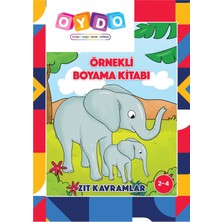 Oydo Örnekli Boyama Kitabı Zıt Kavramlar