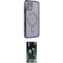 Masa Dostu Ieg™ Iphone 11 Kılıf Zirve Doku Prime - Siyah 360 Mat Full Body Arka Koruyucu