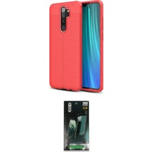 Masa Dostu Ieg™ Redmi Note 8 Pro Kılıf Doruk Klasik Özel Seri - Şeffaf 360 Full Body Arka Koruyucu