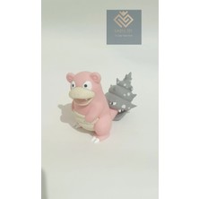 Saha 3D Pokemon Figür Slowbro 15 cm