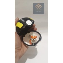 Saha 3D Pokemon Ultra Poke Topu (Growlithe Hediyeli)