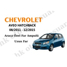 MFK Chevrolet Aveo Hatchback 08/2011-12/2015 Uzun Far Amupulü