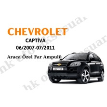 MFK Chevrolet Captiva 06/2007-07/2011 Kısa Far H7