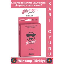 Wintoup #oyun Eğlenceli Grup Kamp Ev Arkadaş Ortamı Komik Görev Ceza Kart Oyunu Gülersen Içersin-Kız Kıza