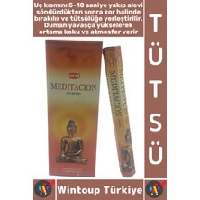 Wintoup #tütsü Ev Ofis Meditasyon Yoga Enerji Odaklanma Zihinsel Açılım Chakra Hoş Uzun Kokulu Çubuk Tütsü