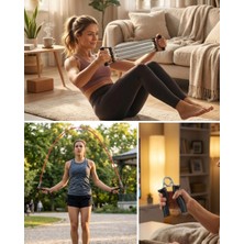 Kanonik Education Evde Spor Seti Atlama Ipi El Güçlendirici ve Karın Aleti