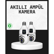 Kanonik Education Tak Çalıştır Ampul Kamera – Full Hd 1080P Kablosuz Güvenlik Çözümü