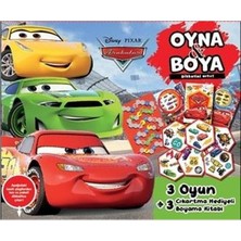 Doğan Çocuk Disney Pixar Arabalar   Oyna & Boya   Kutulu Set
