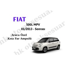 MFK Fiat 500L Mpv 01/2013 - Sonrası Araca Özel Kısa Far Ampulü H7