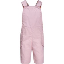 Jack Wolfskin Smileyworld Overall Unisex Çocuk Pembe Outdoor Pantolonu