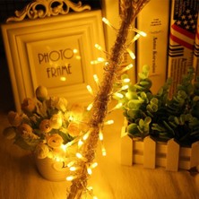 Arel Tech Store 10 Metre 100 Ledli 8 Fonksiyonlu Dekoratif Lambader Sarı Lamba (5508) ARLSTRTCH-RSG3256