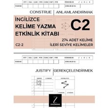 Zugzwang Ingilizce Kelime Yazma Etkinlik Kitabı C2   2 Ileri Seviye Kelimeler