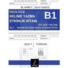 Zugzwang Ingilizce Kelime Yazma Etkinlik Kitabı B1   2 Kelime Bilgisini Arşa Çıkaran Kitap