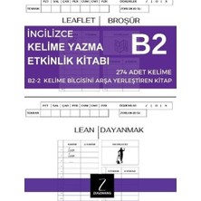 Zugzwang Ingilizce Kelime Yazma Etkinlik Kitabı B2   2 Kelime Bilgisini Arşa Yerleştiren Kitap