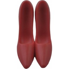 Nuveden Topuklu Ayakkabı Şeklinde Slikon Cep Telefonu Tutucu Stand Aparat (4881) NVDN-RSGO34