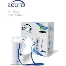 Ac 4020 Taşınabilir Mesh Nebulizatör Çocuk ve Yetişkinler Için Uygun Pilli ve Şarjlı Ultra Sesiz