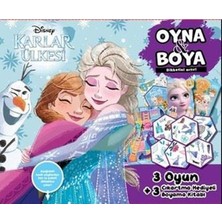 Doğan Çocuk Disney Karlar Ülkesi   Oyna & Boya   Kutulu Set