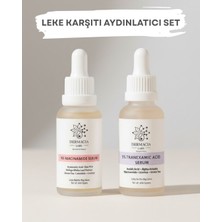 Dermacia Labs Vegan Leke Karşıtı Aydınlatıcı Serum Seti %5 Niacinamide ve %5 Tranexamic Acid 60 ml