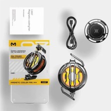 Generic Manyetik Magsafe Telefon Soğutucu Fan Gaming Telefon Soğutma Aparatı Rgb Işıklı