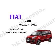 MFK Fiat Doblo 04/2015 - 2021 Araca Özel Uzun Far 9005/HB3