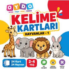 Oydo Kelime Kartları Hayvanlar 1
