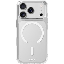 Laut iPhone 17 Pro 6.3 Manyetik Şeffaf Kılıf – Magsafe Uyumlu Güçlü Darbe Koruma Tpu/pc Şeffaf