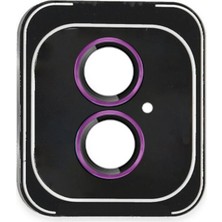 Iphone 16 Pvd Metal Kamera Lens - Pembe