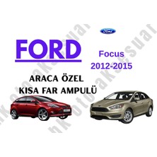 MFK Ford Focus 2012-2015 Araca Özel Kısa Far H7