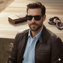 119-EXELINE Col Premium Serisi Rb Siyah Model Polarize Erkek Güneş Gözlüğü 53*18*132