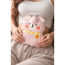 Kea Ev Eşyaları Peluş Ayı Sıcak Su Torbası 15X19 cm – Yumuşak Kılıf, Bel Karın Isıtıcı, Taşınabilir
