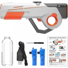 Mavi Su Dünyası Şarjlı Su Tabancası Beyaz