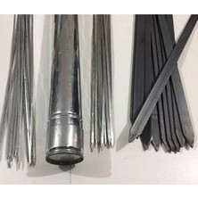 Mobilreyon 31 Parça 55 cm Mangal Şiş Seti (10 Adet Adana Kebap, 10 Adet Kuşbaşı, 10 Adet Ciğer, Şiş Kabı)