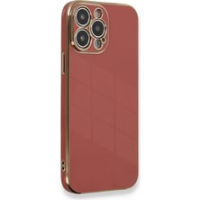 Mrt Teknik Newface Apple iPhone 13 Pro Kılıf Volet Silikon - Kırmızı